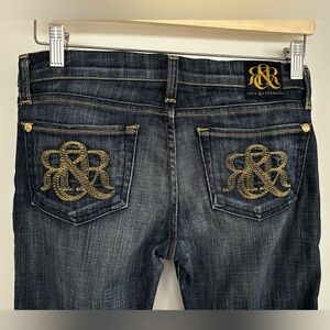 Rock & Republic Kiedis Alpha Gold R Blue Y2K